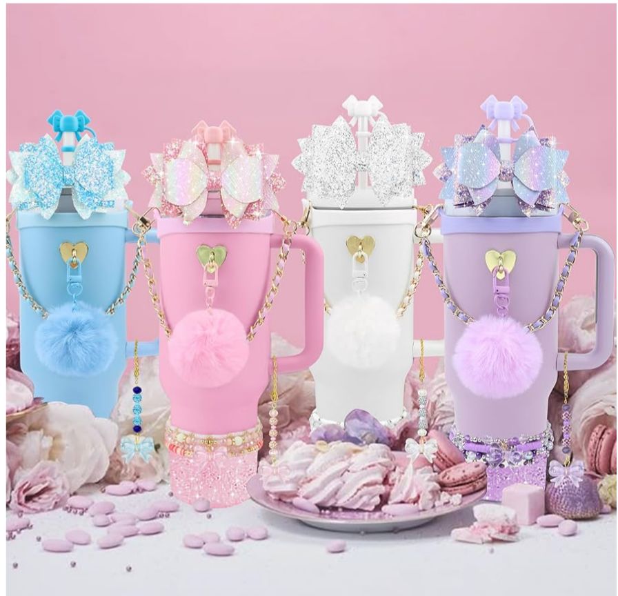 Stylish Tumbler Accessories Set β 12 PCS Kit