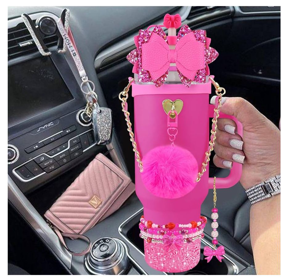 Stylish Tumbler Accessories Set β 12 PCS Kit