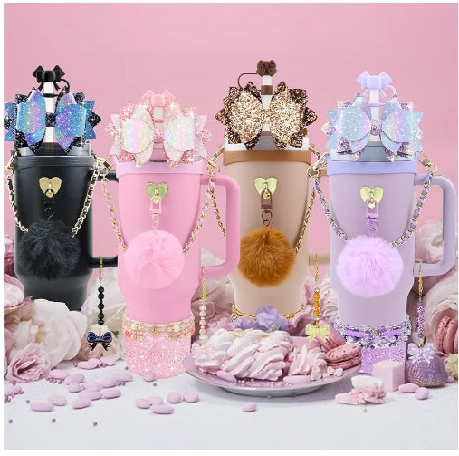 Stylish Tumbler Accessories Set β 12 PCS Kit