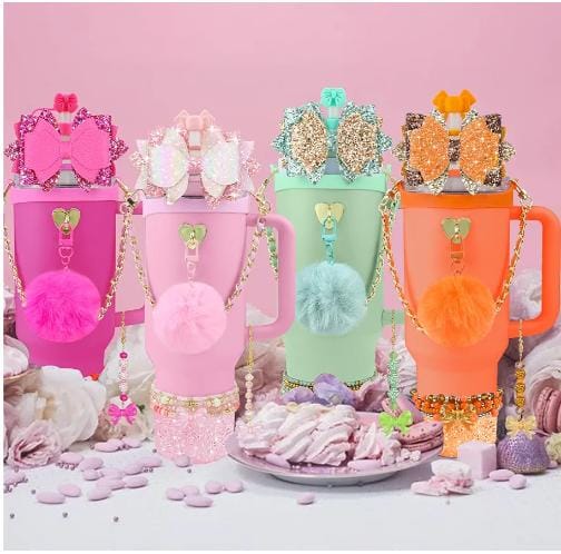 Stylish Tumbler Accessories Set – 12 PCS Kit