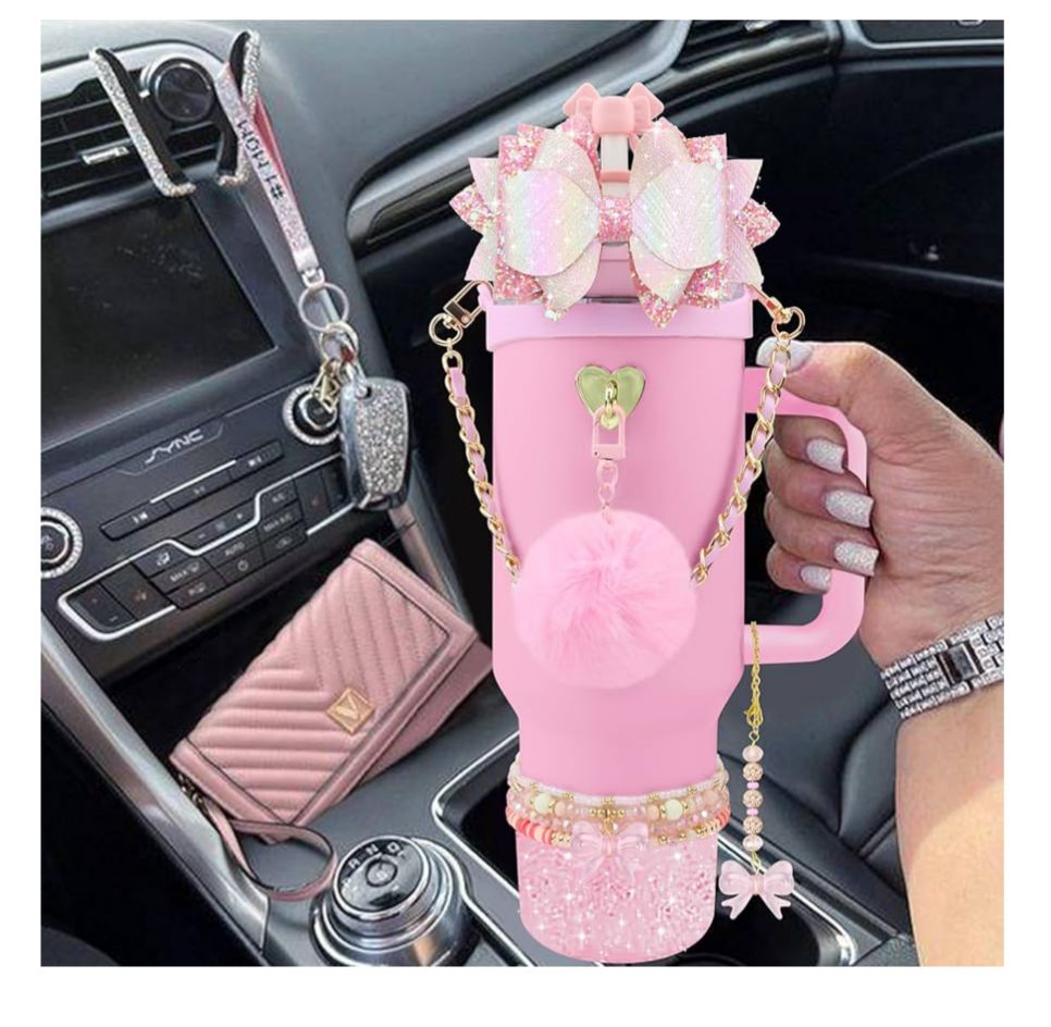Stylish Tumbler Accessories Set – 12 PCS Kit