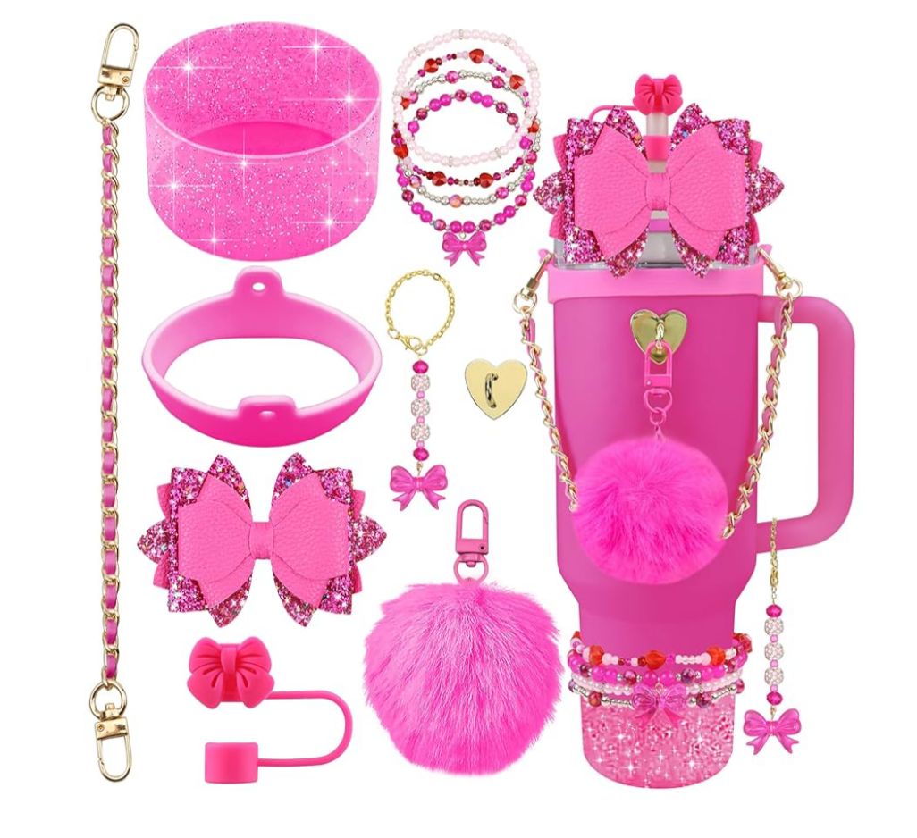 Stylish Tumbler Accessories Set – 12 PCS Kit