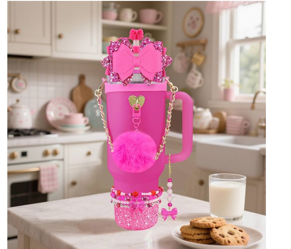 Stylish Tumbler Accessories Set – 12 PCS Kit