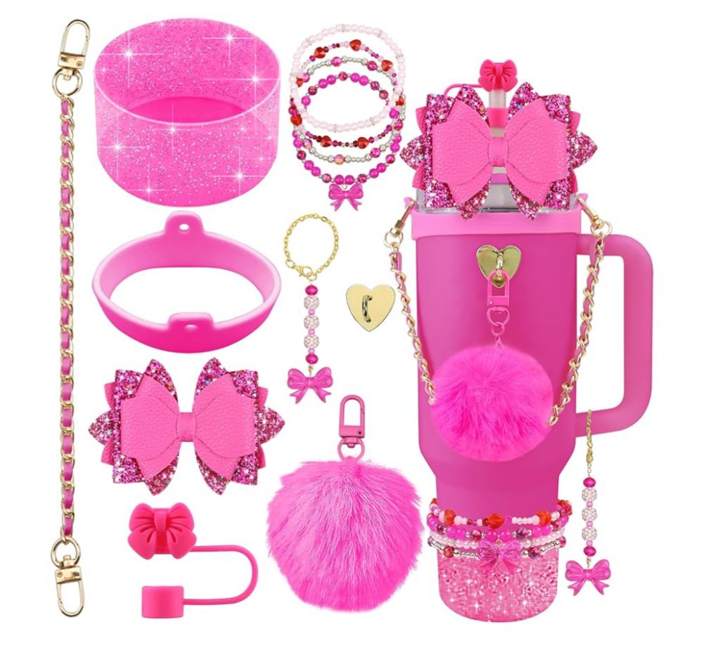 Stylish Tumbler Accessories Set – 12 PCS Kit