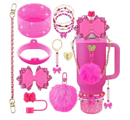 Stylish Tumbler Accessories Set – 12 PCS Kit