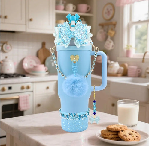 Stylish Tumbler Accessories Set – 12 PCS Kit