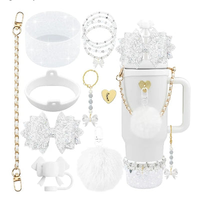 Stylish Tumbler Accessories Set – 12 PCS Kit