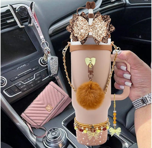 Stylish Tumbler Accessories Set – 12 PCS Kit